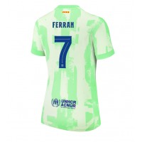 Barcelona Ferran Torres #7 Kolmaspaita Naiset 2024-25 Lyhythihainen